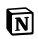 Notion app icon